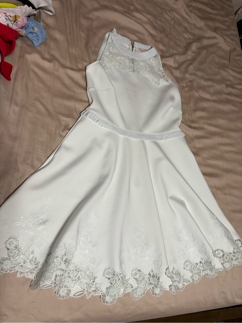 Ted Baker London Emmona Skater Dress in light mint green!